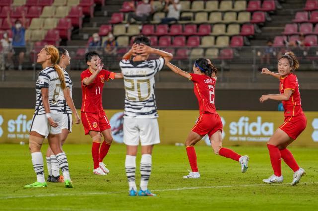 HTH.com-【东亚杯】崔有利破门汪琳琳扳平 中国女足1比1韩国